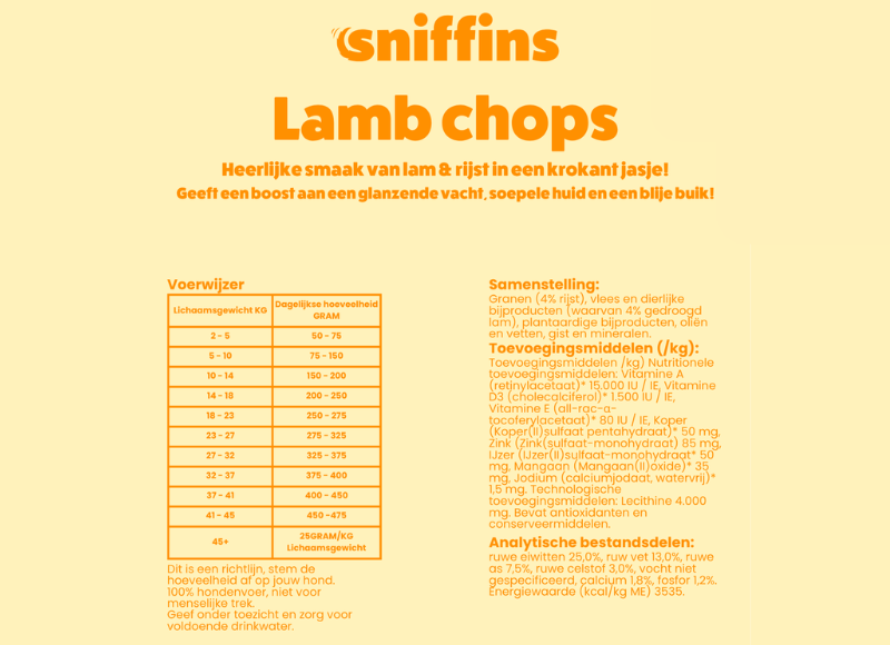 Sniffins hondenbrokken