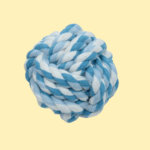 Een afbeelding van een blauwe funball in de webshop van Sniffins.com