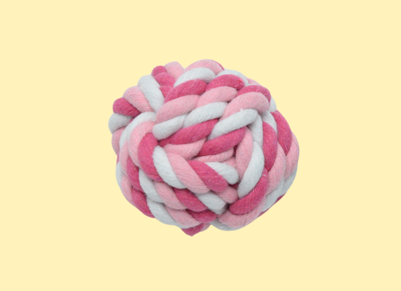 Een afbeelding van een roze funball in de webshop van Sniffins.com